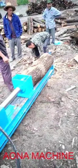 Hot Sales Diesel Driven Forest Log Splitter Electric Timber Splitter