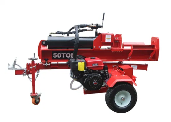 50ton 15HP Gasoline Hydraulic Wood Log Splitter Wood Cutter CE